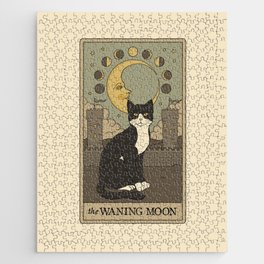 The Waning Moon Cat Jigsaw Puzzle