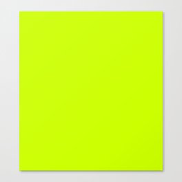 Bright green lime neon color Canvas Print