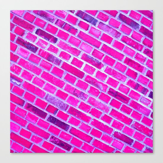 violet wall II Canvas Print