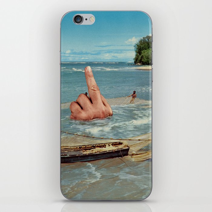 Fish Fingers - Rude catch of the day iPhone Skin