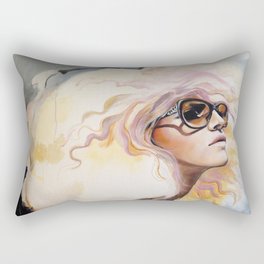 Lavender Heat Rectangular Pillow