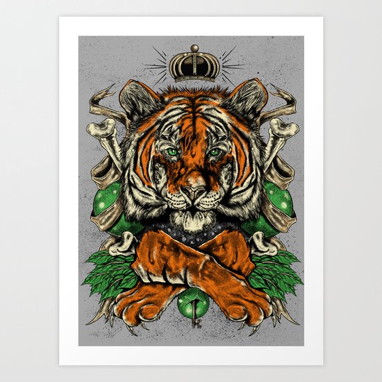 Tiger Art Print