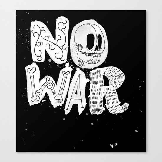 No War Canvas Print