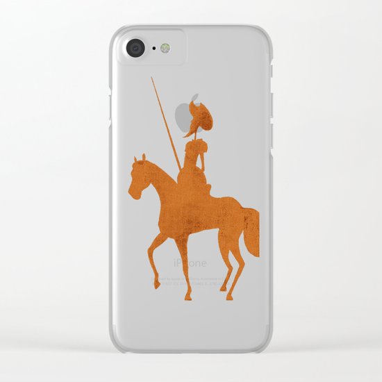 Books Collection: Don Quixote Clear iPhone Case