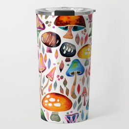 Mushroom Magic – Rainbow Travel Mug