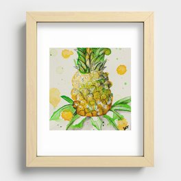 Pineapple Drip Recessed Framed Print