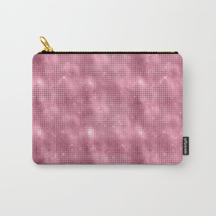 Luxury Pink Sparkle Pattern Carry-All Pouch