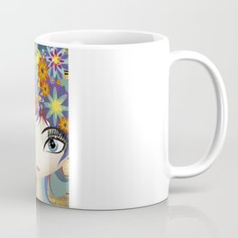 Flowery Coffee Mug