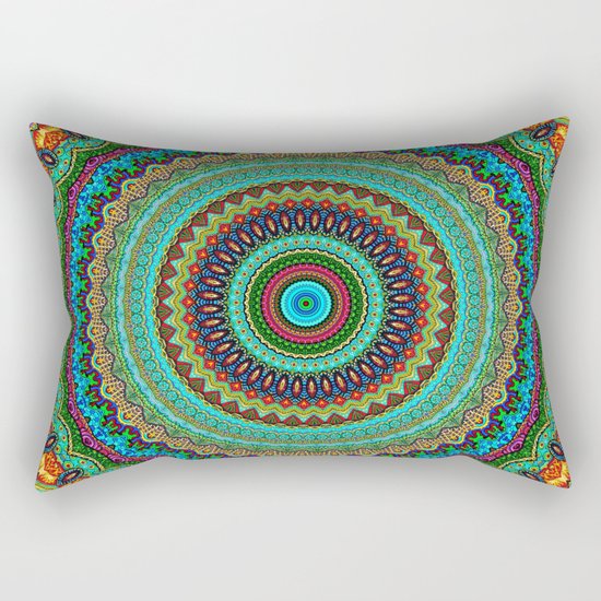 bohemian rhapsody Mandala Rectangular Pillow