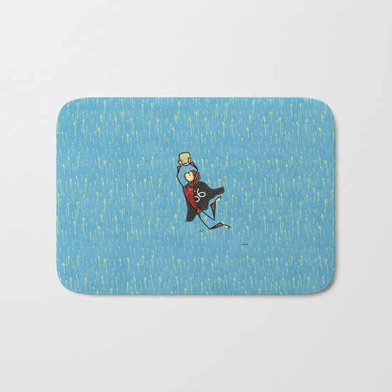 S6 Happy New Year Bath Mat
