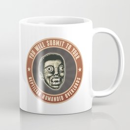 Reptilian Humanoid Overlord Mug