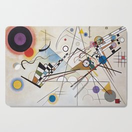 "Composition 8" by Wassily Kandinsky, 1920s Cutting Board