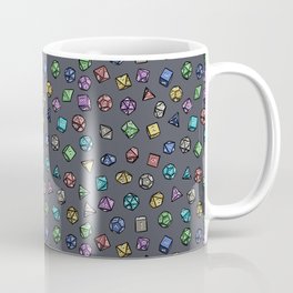 Dnd Dice Pattern Coffee Mug