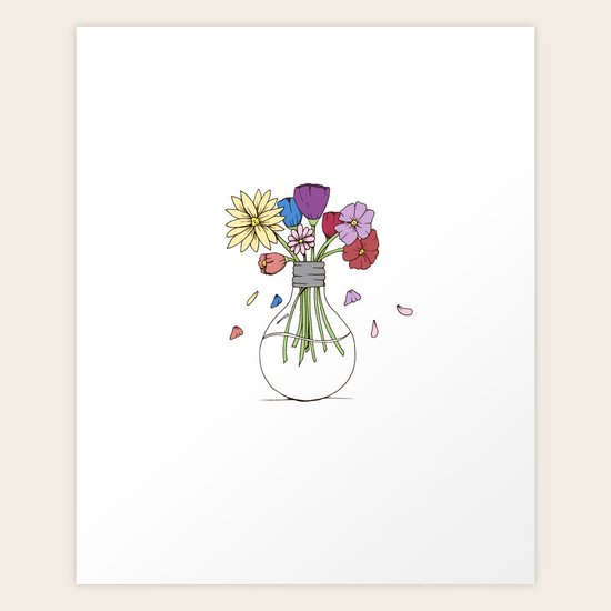Cut Flowers Art Print