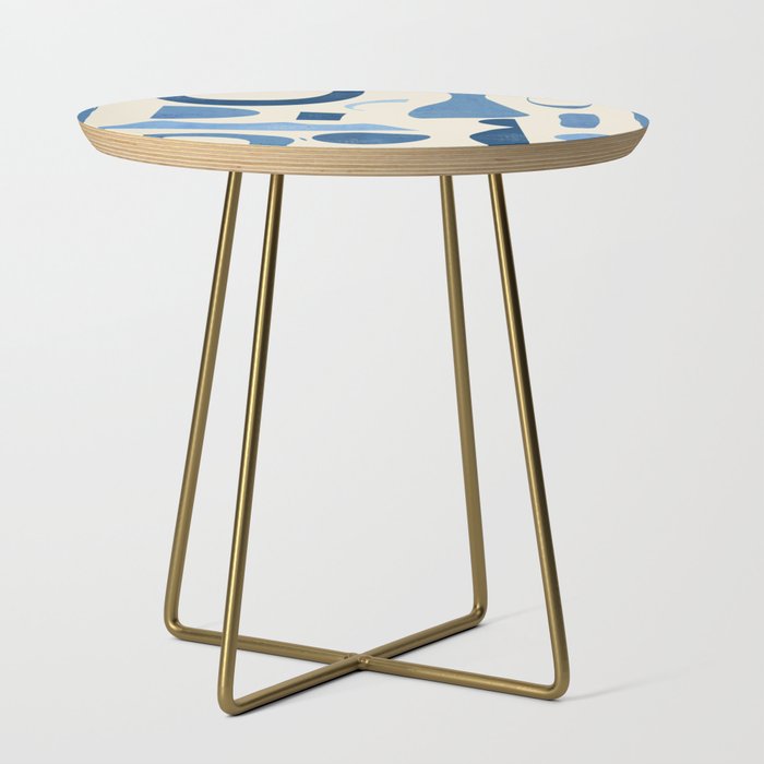 Abstract Shapes 38 with frame  Side Table