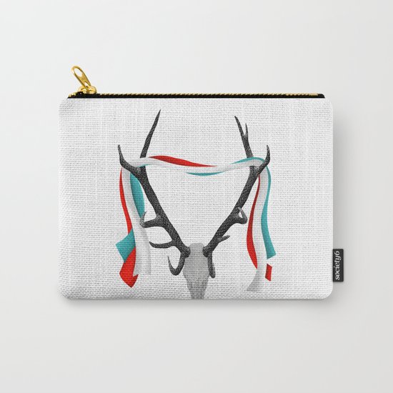 Stag Antlers Carry-All Pouch