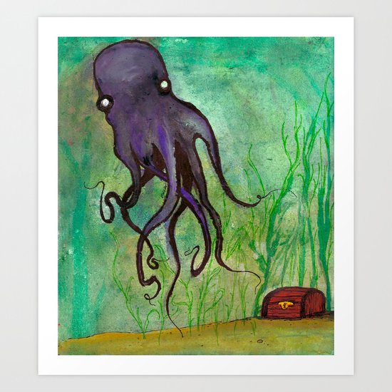 Don't Even Think About It Art Print