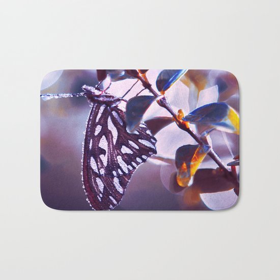 Silver Wings Bath Mat