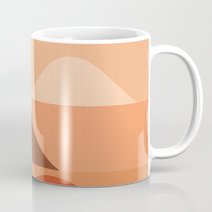 Abstraction_Mountains_Minimalism_Layers_001 Coffee Mug