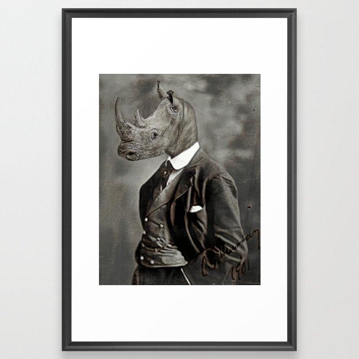 Henry "Rhino"  F0rd Framed Art Print