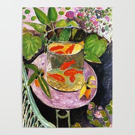 Henri Matisse Goldfish 1911 Poster