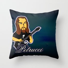 John Petrucci Throw Pillow