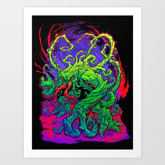 RISE, TENDRIL, RISE! Art Print