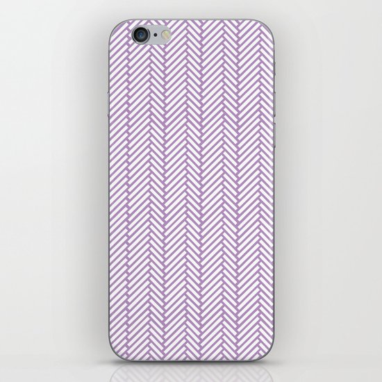 Herringbone Orchid iPhone & iPod Skin