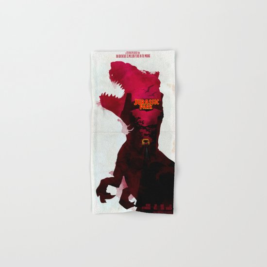 Inspired Movie Poster #2: Jurassic Park (1993) Hand & Bath Towel