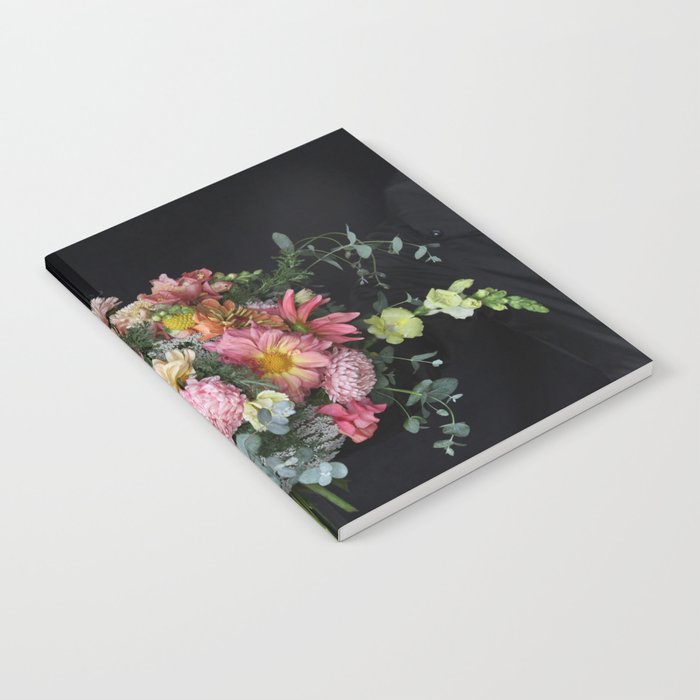 Lush Peachy Bouquet Notebook