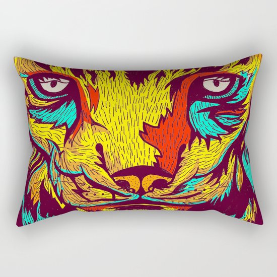 BE RARE* - Iberic Lince Rectangular Pillow