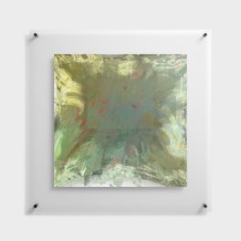 the light in the canvas garden Floating Acrylic Print