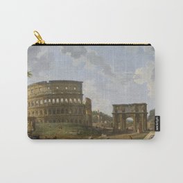 Giovanni Paolo Panini - View of the Colosseum Carry-All Pouch
