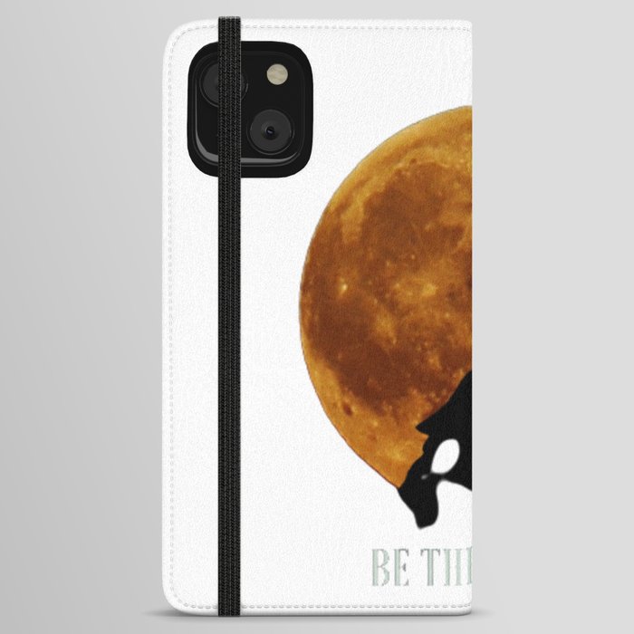 Be The Lone Wolf iPhone Wallet Case