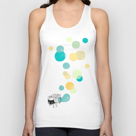 Memories like bubbles Unisex Tank Top