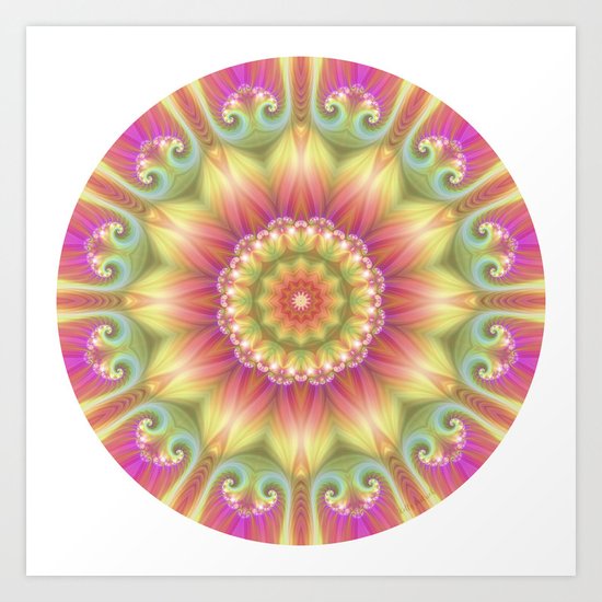 Beauty Mandala 03 Art Print