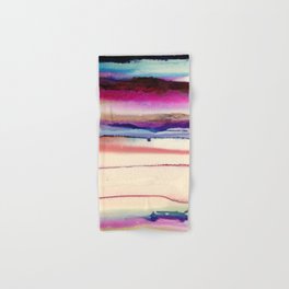 The Sun Sets and Rises Again (an Abstract of Hope) Hand & Bath Towel