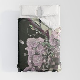 Birth and Death, Day and Night Duvet Cover