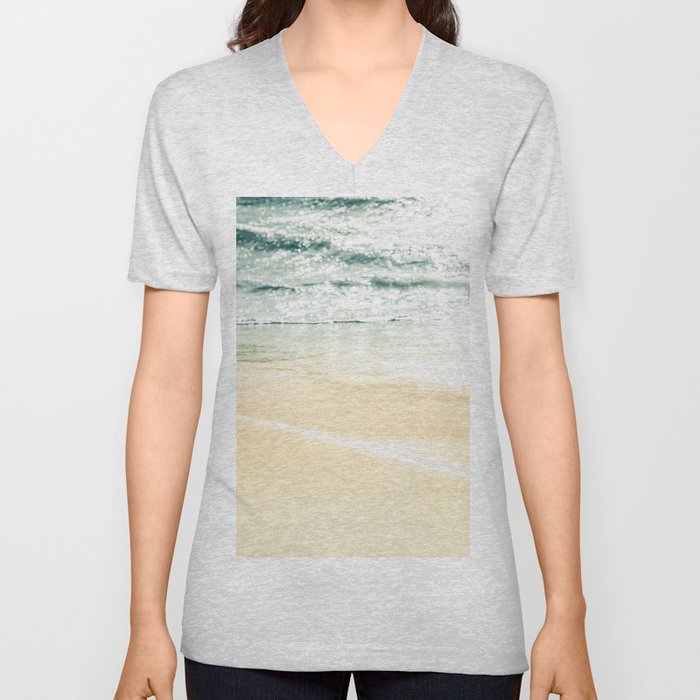Kamaole Sand and Sea V Neck T Shirt