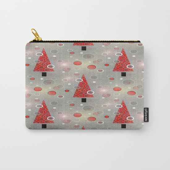 Holiday Snow Fall Carry-All Pouch