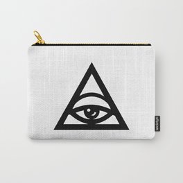 Tired illuminati eye pyramid Carry-All Pouch