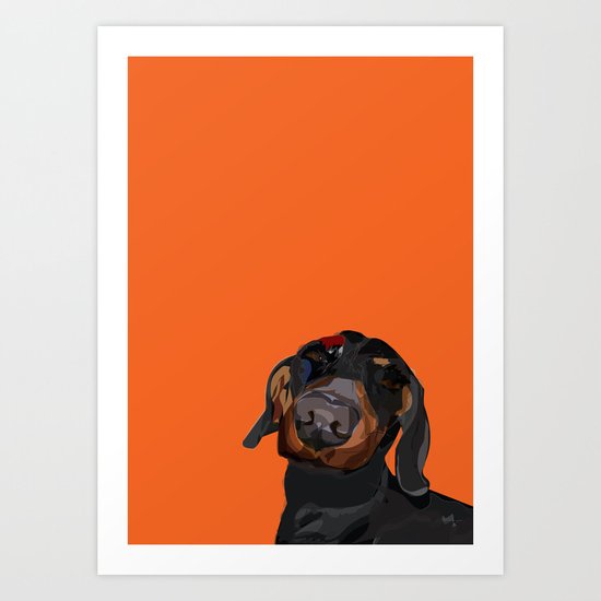 Dog Art Print