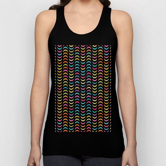 Lovely geometric Pattern VVV Unisex Tank Top