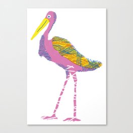 Flamingo Imported from South America Canvas Print