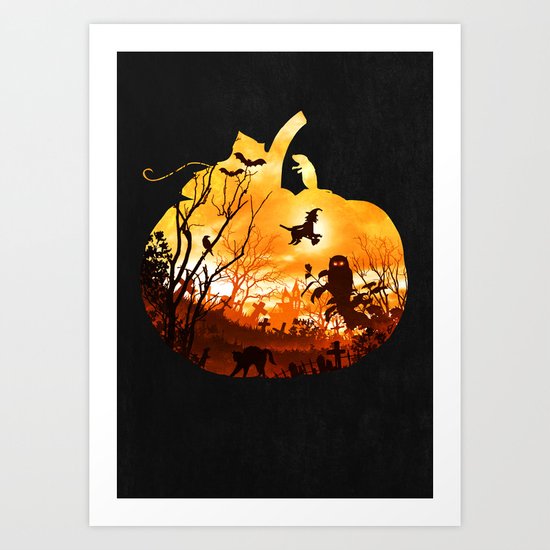 All Hallows Eve Art Print