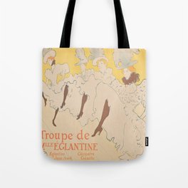 Vintage poster - Troupe de Mlle Eglantine Tote Bag