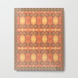 Ebola Tapestry-2 by Alhan Irwin Metal Print | Pattern, Nature 