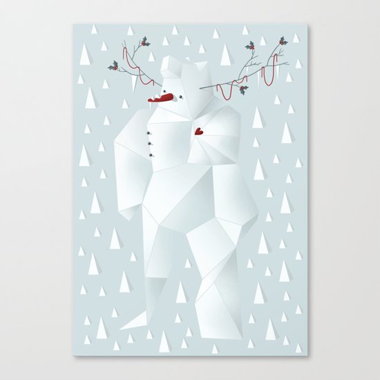 Winter Freez Canvas Print