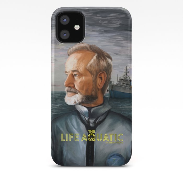 The Life Aquatic with Steve Zissou Poster iphone 11 case The Life Aquatic with Steve Zissou Poster iphone 11 case