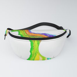 Unfiltered with Circles Fanny Pack